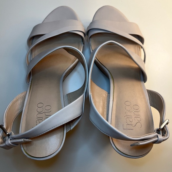 Franco Sarto Seneca Wedge Cork Heeled Sandal Slingback - Picture 9 of 15